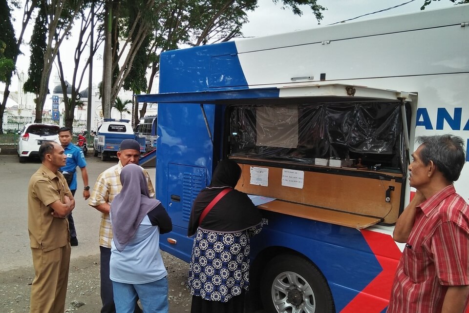 Operasional Bus SIM Keliling Banda Aceh