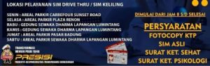 Jadwal SIM Keliling Kota Denpasar