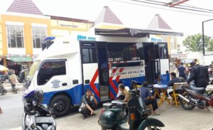 Operasional Mobil SIM Keliling Kota Banjar