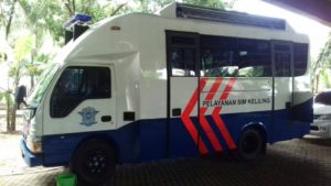 Operasional Mobil SIM Keliling Kota Bekasi