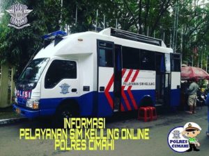 Operasional Mobil SIM Keliling Kota Cimahi