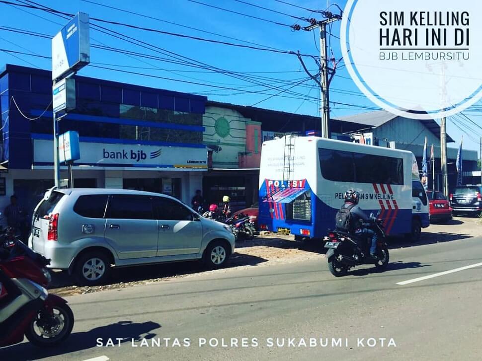 Operasional Mobil SIM Keliling Kota Sukabumi