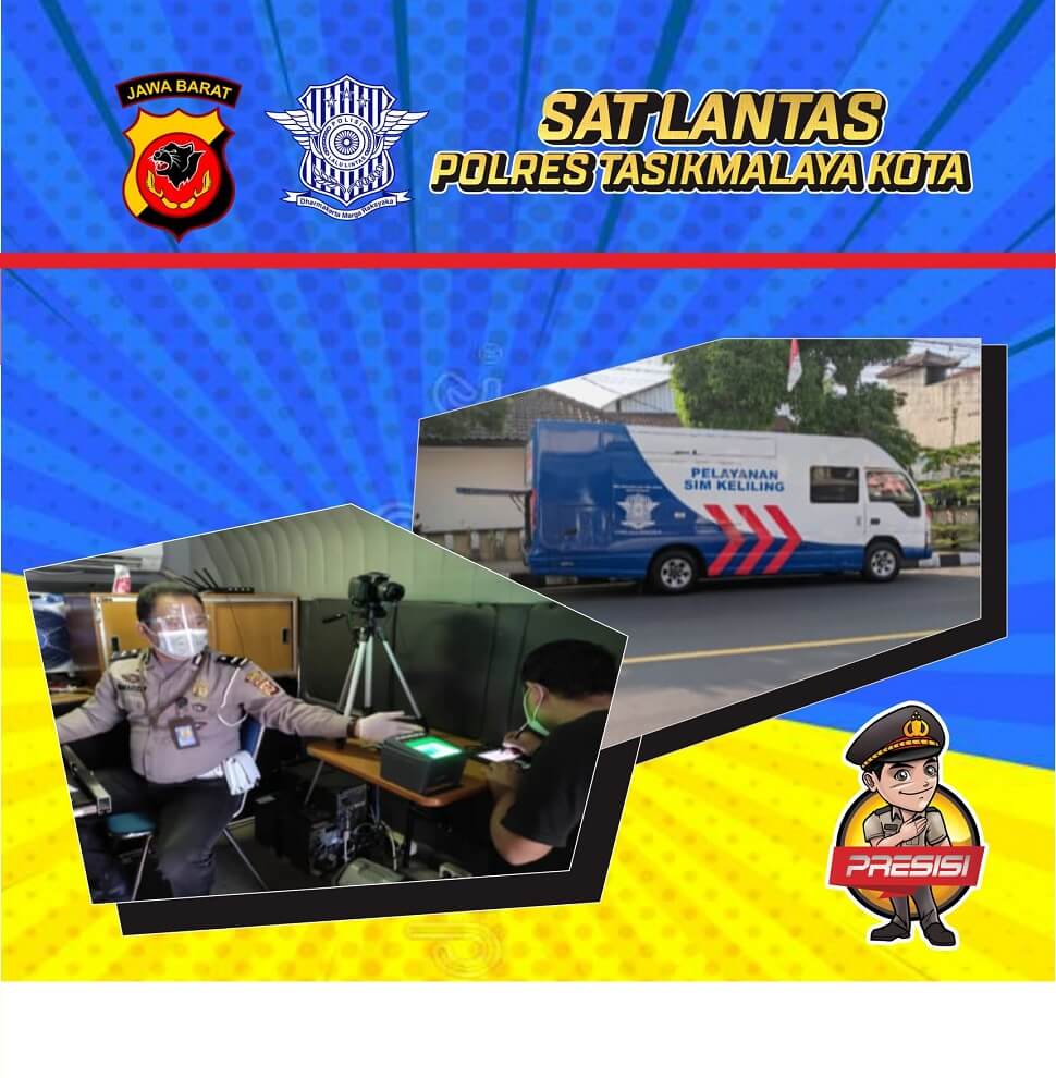 Operasional Mobil SIM Keliling Kota Tasikmalaya
